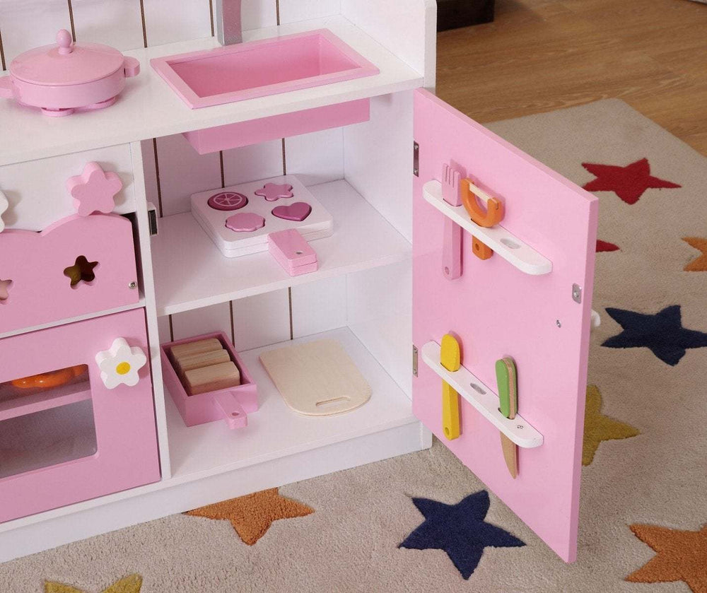 Pink Kitchen & Market Play Set