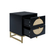 Chic Dual-Drawer Nightstand & Display Table