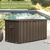 Outdoor Oasis Storage Box - Waterproof Patio Keeper for Cushions & Tools!