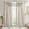 Chic Chenille Stripe Curtain Panel