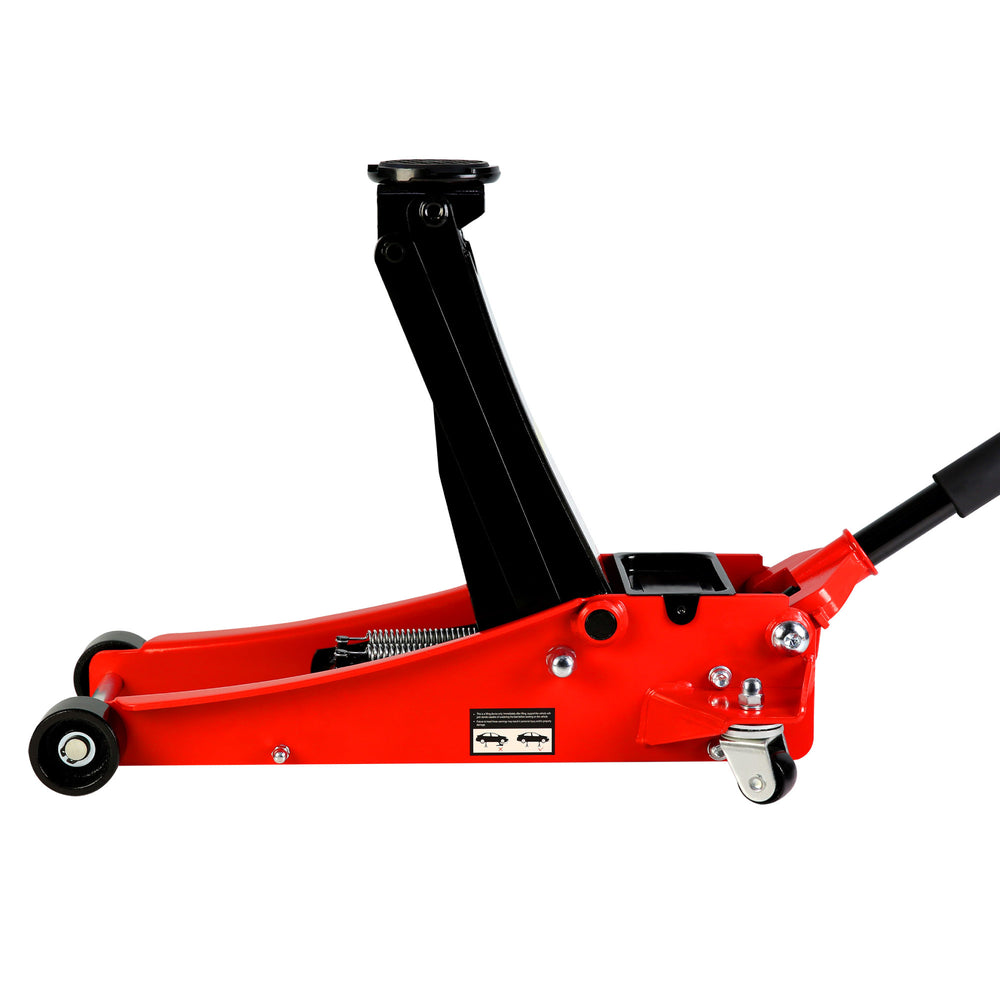 Ultra Low Floor Jack - Quick Lift Hydraulic Car and Truck Lifter