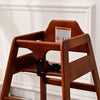 Walnut Baby Booster Chair - Easy Clean & Grow with Your Little One