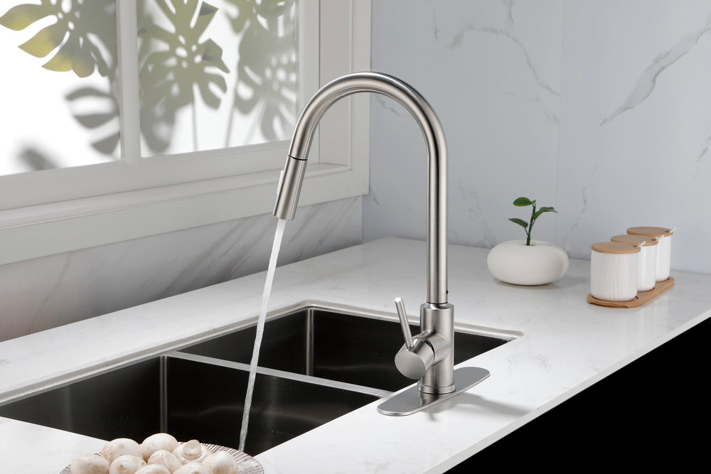 Easy Pull-Down Kitchen Faucet