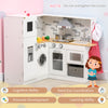 Qaba Whimsical Wooden Play Kitchen with Sounds and Lots of Fun!