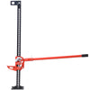 All-Purpose High Lift Jack - Heavy-Duty Red Utility Tool for Cars & Tractors