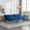 Navy Blue Cozy Convertible Sofa Bed