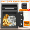 Secure Safe Deposit Box with Electronic Lock