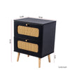 Rattan Charm Nightstand