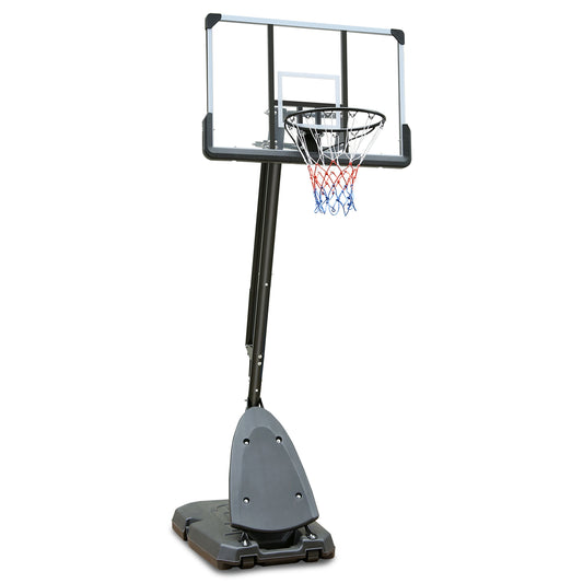 Adjustable Outdoor Basketball Hoop with Portable Base