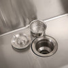 Sleek Stainless Steel Sink with Faucet & Drain System