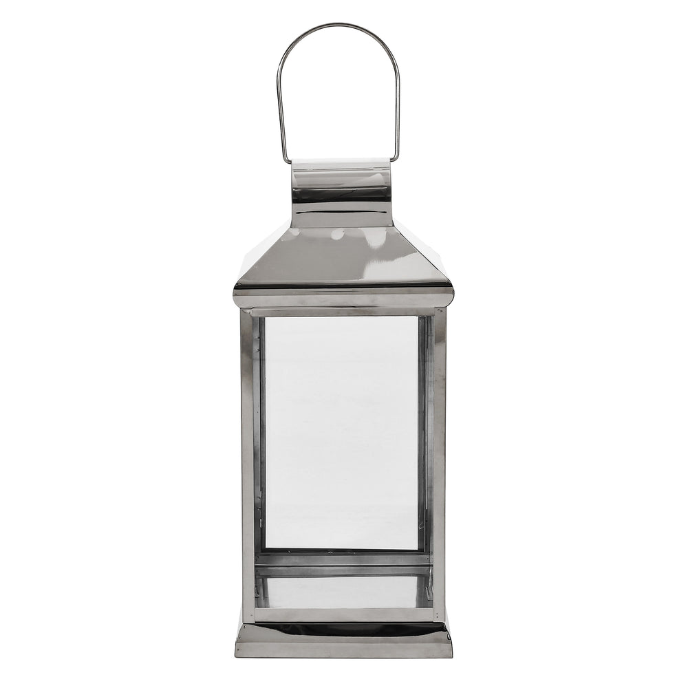 Shimmering Steel Lantern