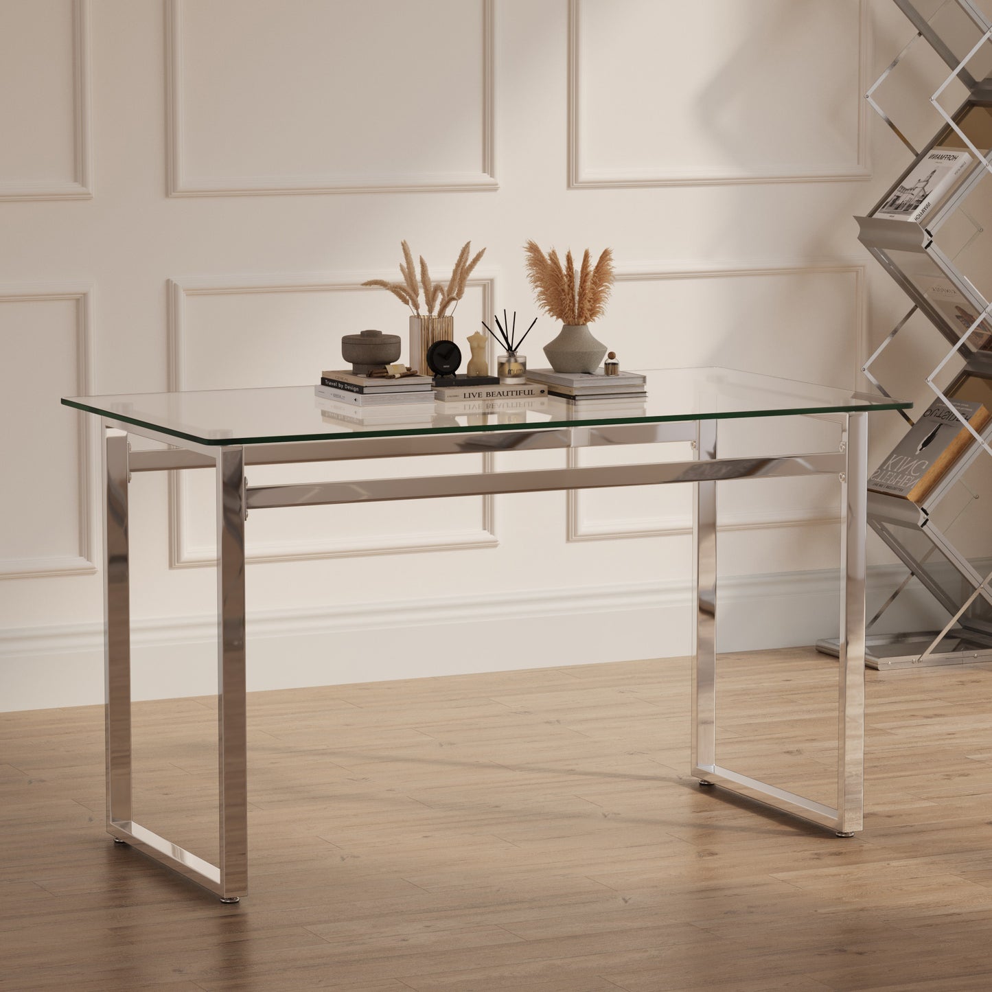 Sleek Glass Dining Table for Modern Living