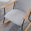 Cozy Rocking Chair with Adjustable Headrest