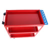 Red Rolling Tool Cart – Heavy Duty, Lockable Wheels, Perfect for Garage & Workshop