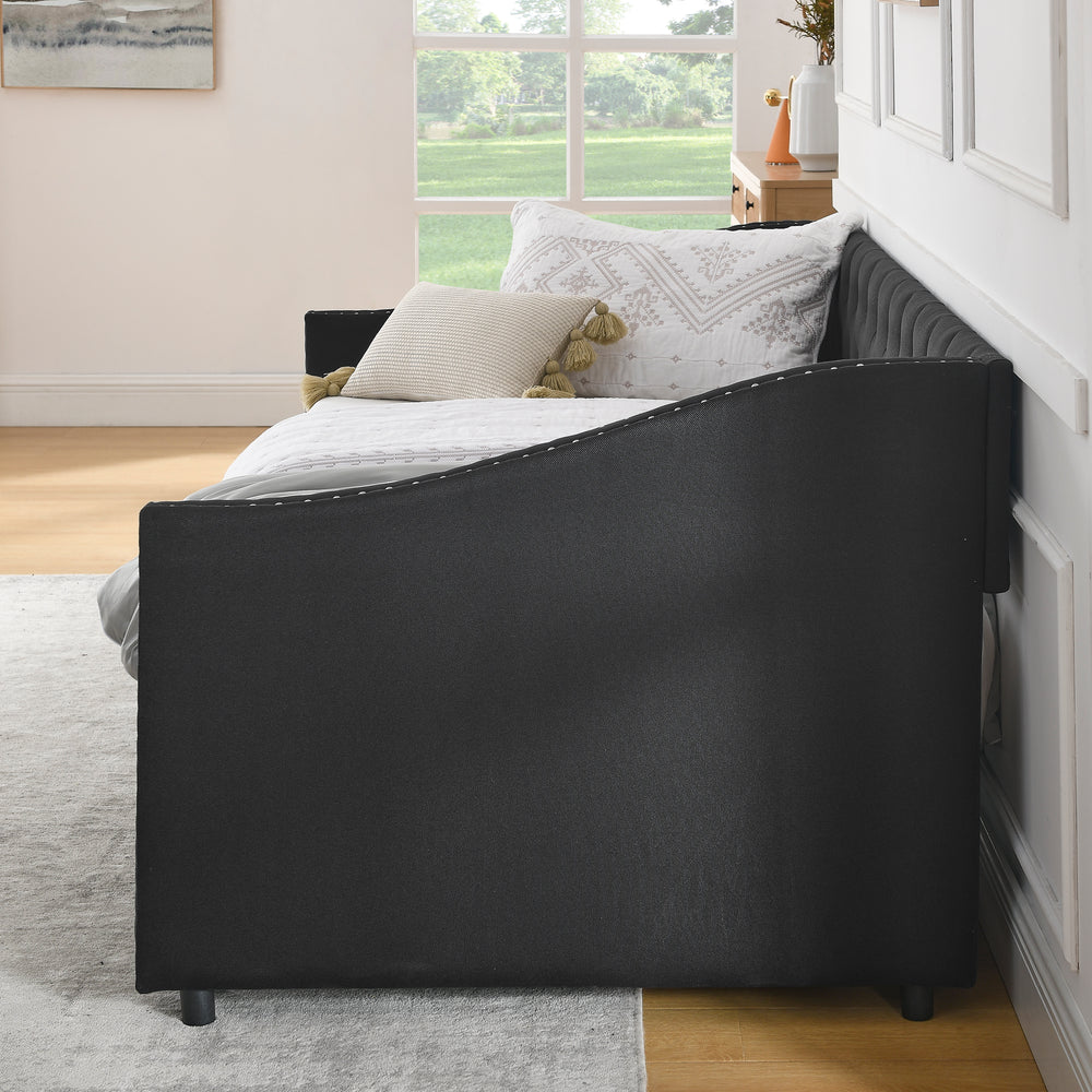 Cozy Twin Daybed with Stylish Drawers