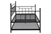 Vintage Metal Twin Daybed with Trundle - Stylish & Space-Saving Comfort