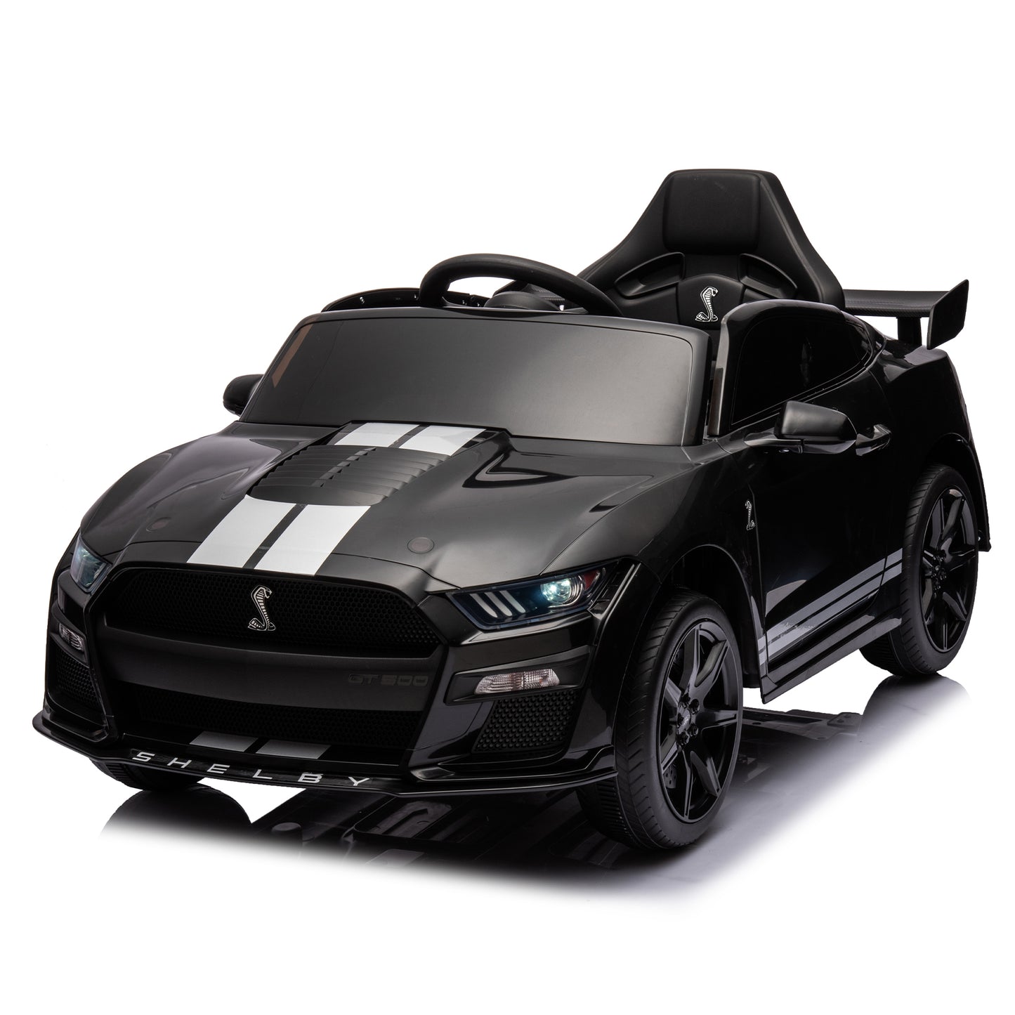 Shelby GT500 Ride-On Car with Remote Control and Music