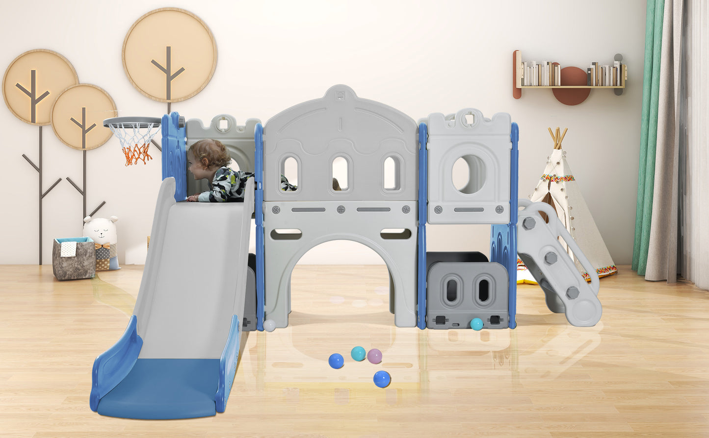 Castle Slide Adventure Playset