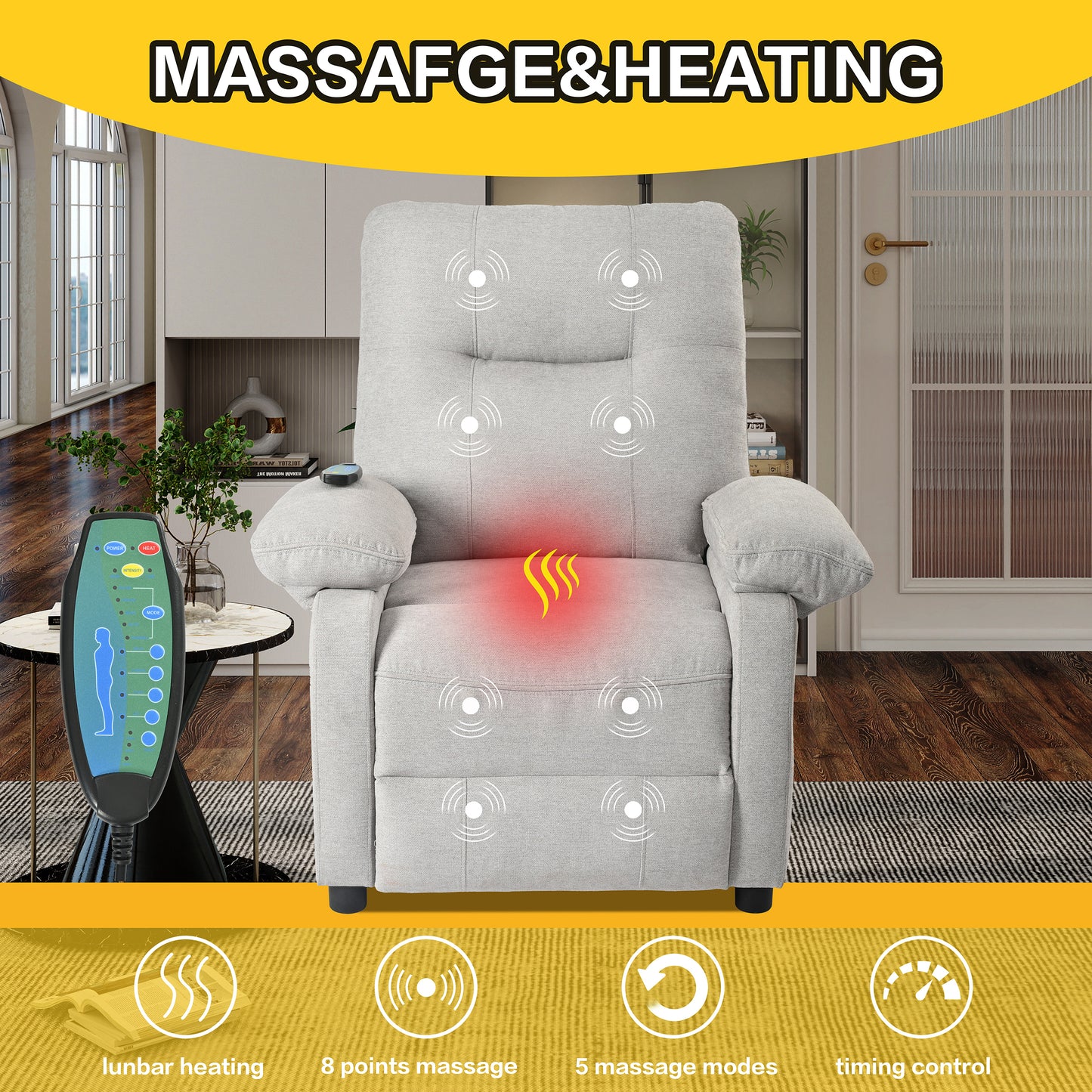 Cozy Massage Recliner Chair