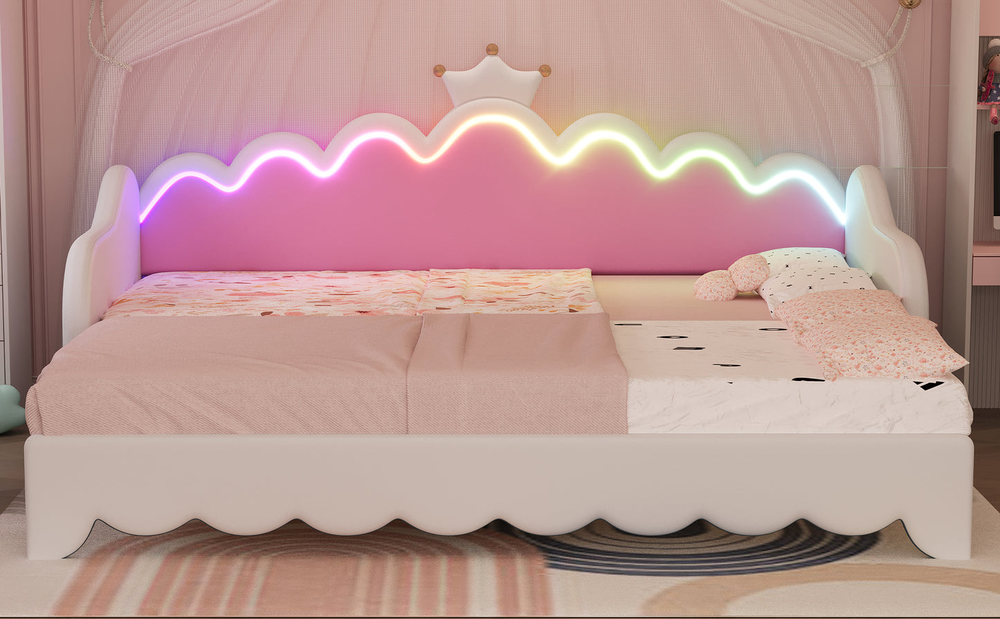 Fairy Princess Daybed with LED Lights