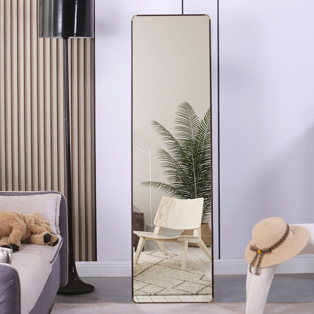 Reflective Elegance: Full-Length Floor Mirror