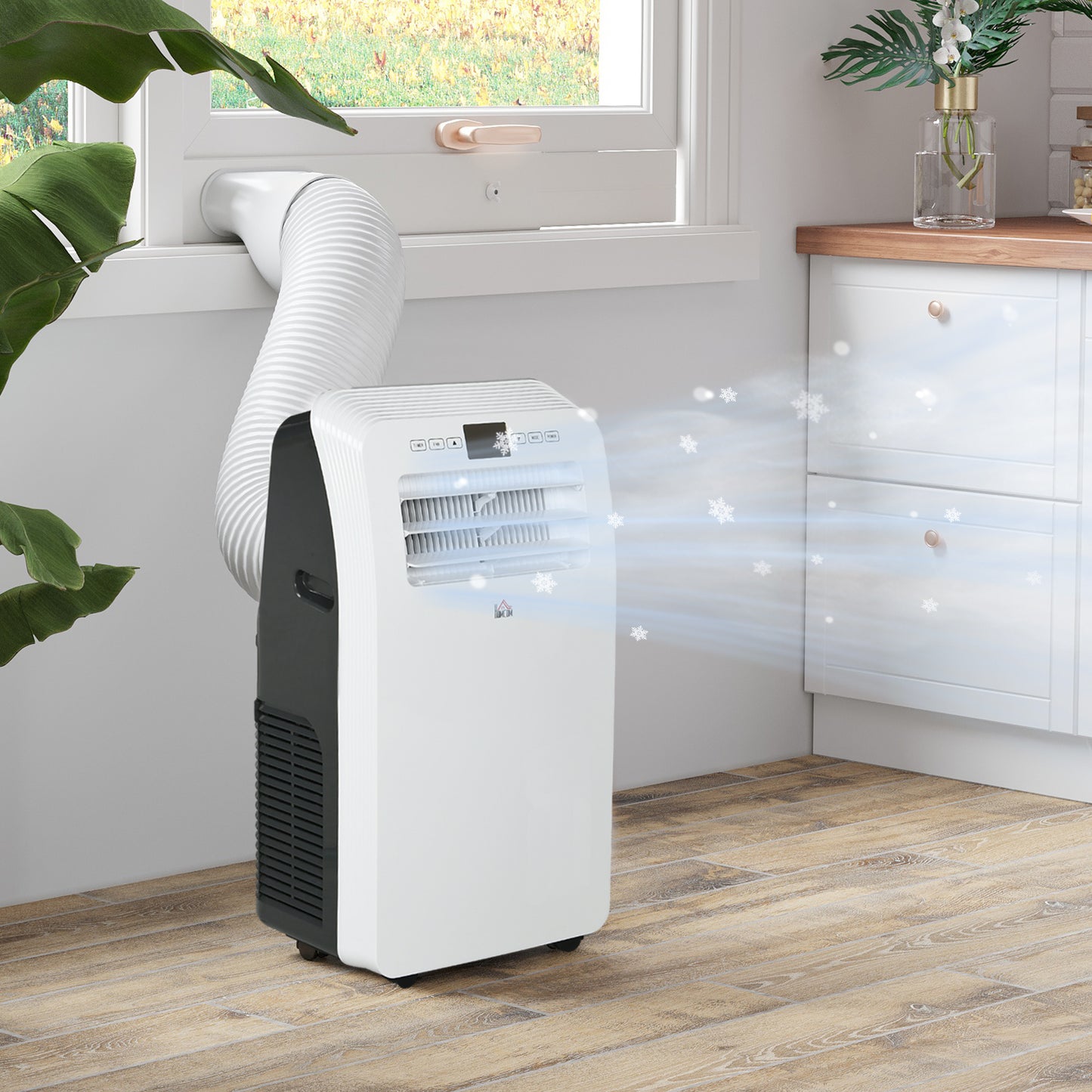 Cool Comfort Portable AC with Dehumidifier & Fan