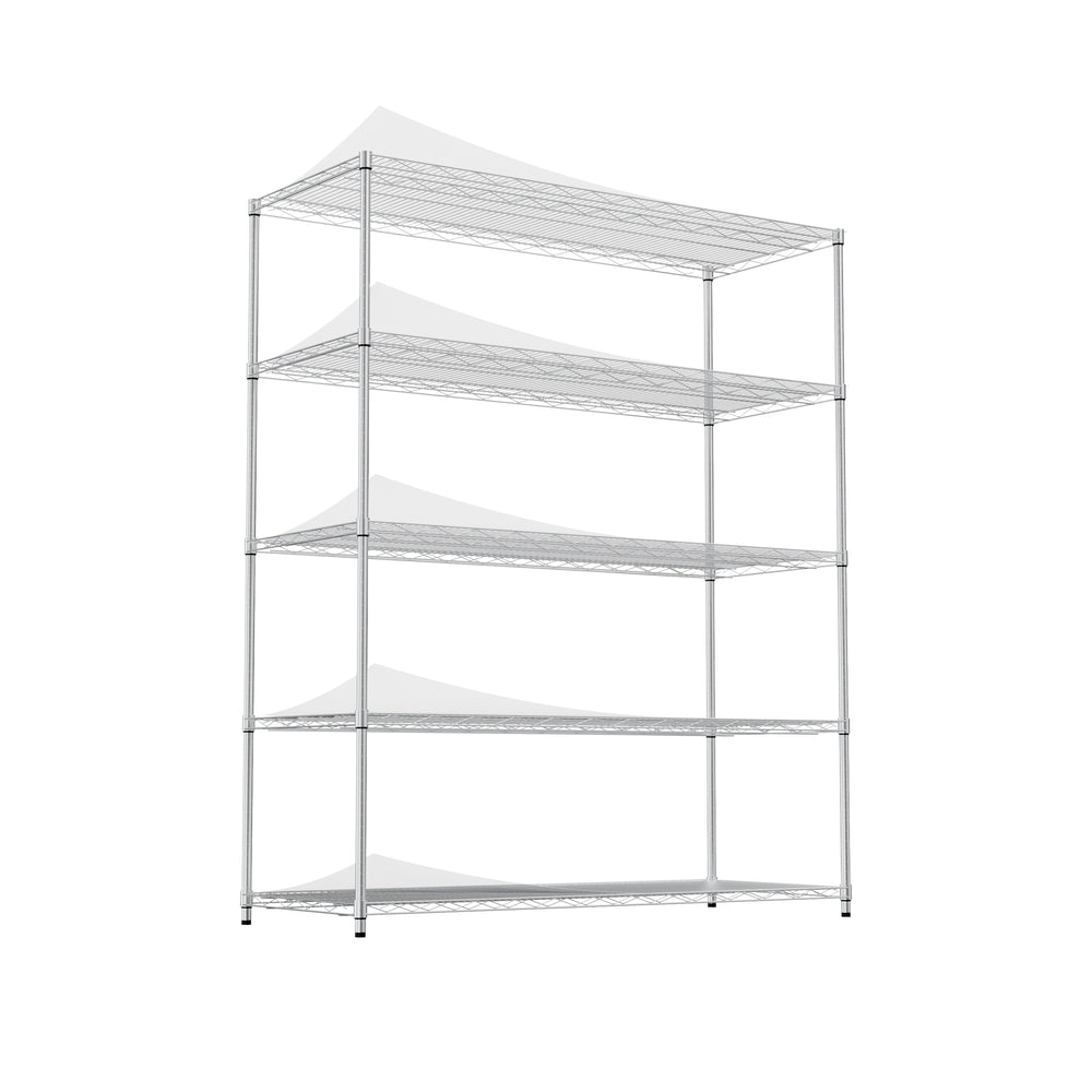 Versatile Rolling Shelf Rack - Heavy-Duty Storage Solution