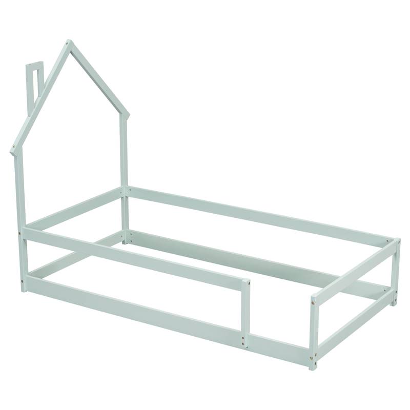 Cozy Green House Bed for Kids