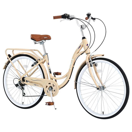 Colorful Cruiser Bike with 7 Speeds