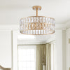 Glamour Glow Crystal Chandelier