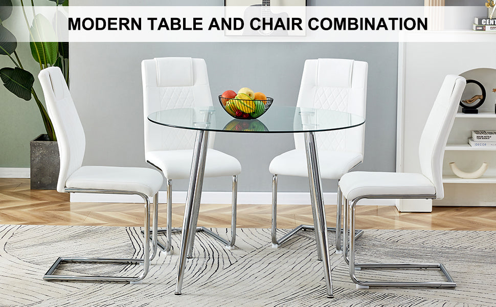 Circle & Comfort Dining Set