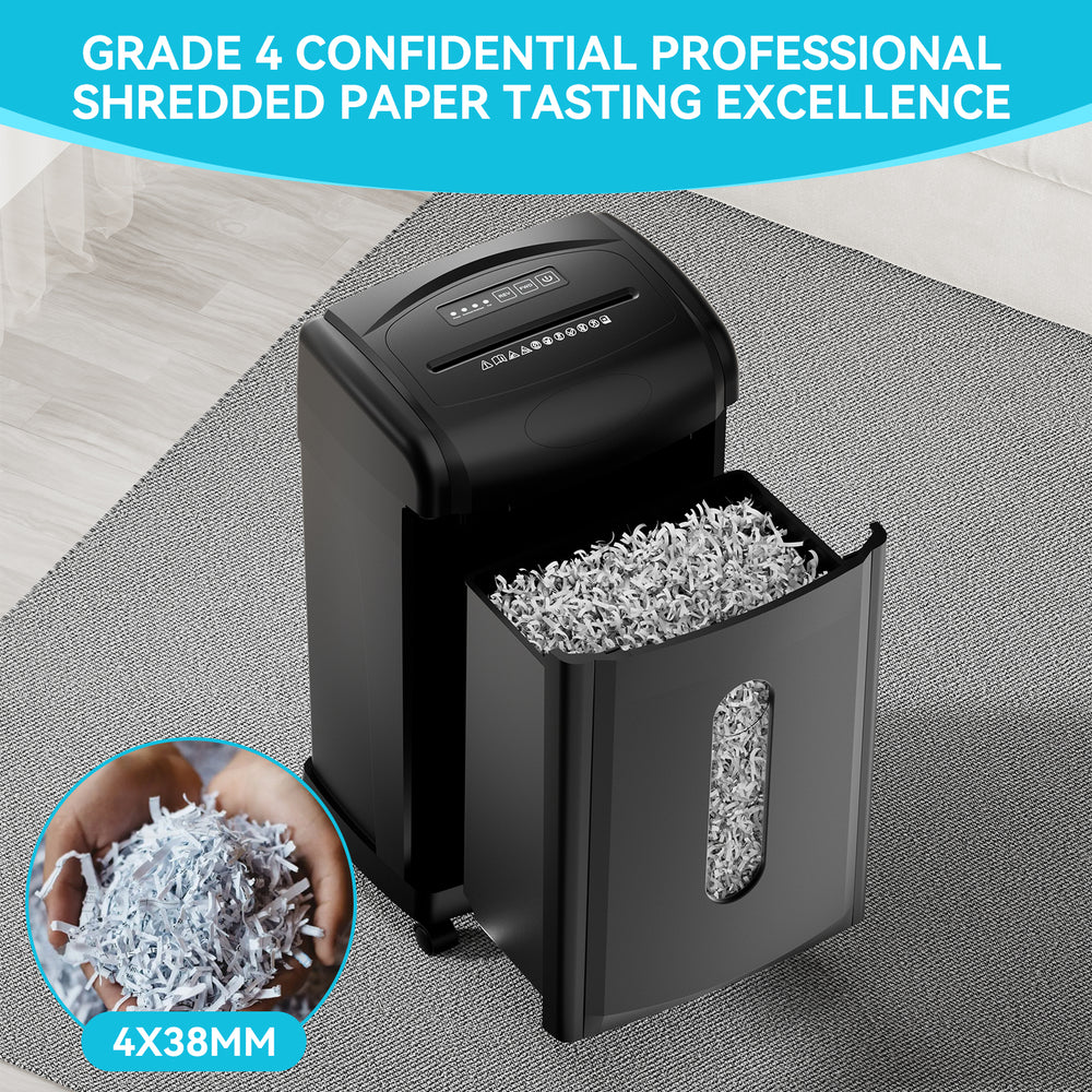 Ultra Quiet Heavy-Duty Cross-Cut Shredder for Home and Office