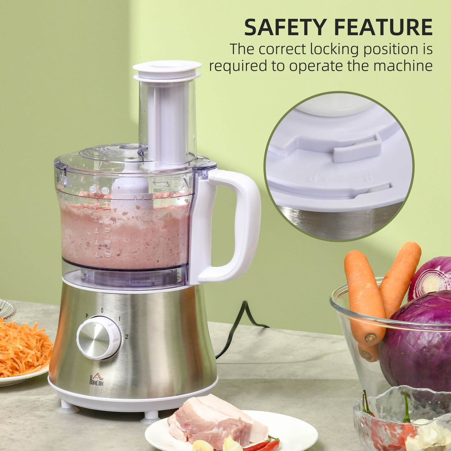 Blend & Chop Pro: Versatile Food Processor & Blender Combo