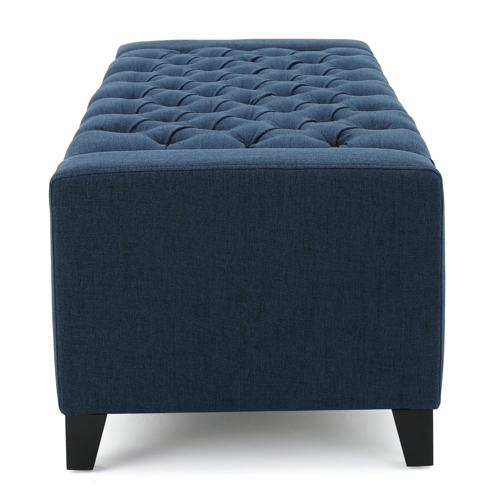 Cozy Guernsey Ottoman