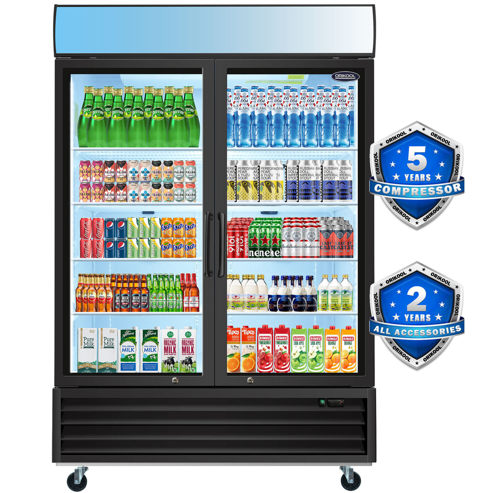 Chill & Display Glass Merchandiser Refrigerator