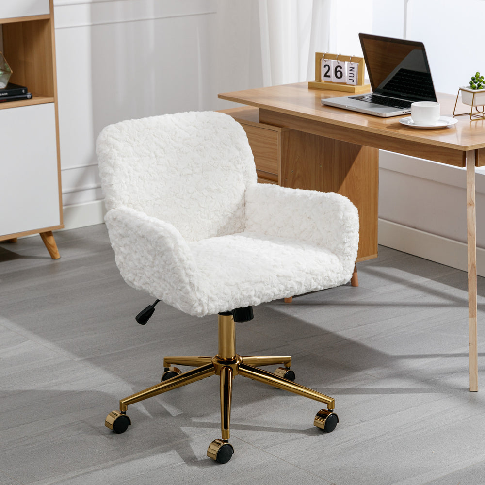 Cozy Luxe Home Office Chair