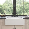 Charming White Farmhouse Kitchen Sink