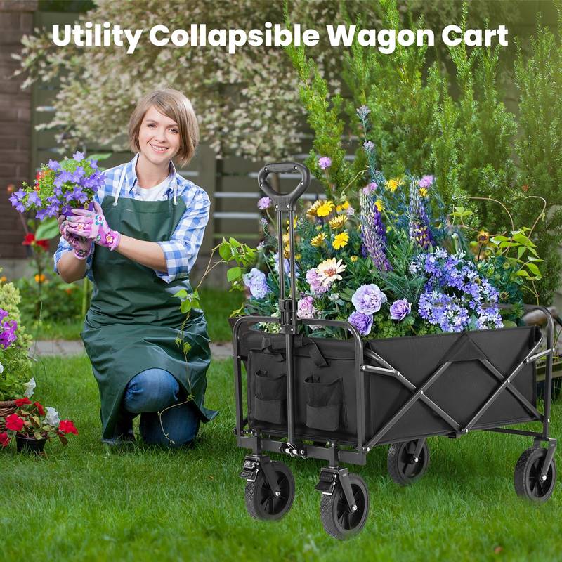 Versatile Foldable Grocery Wagon