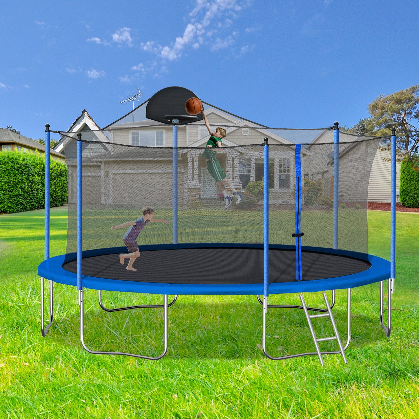 Jump & Dunk Trampoline Adventure