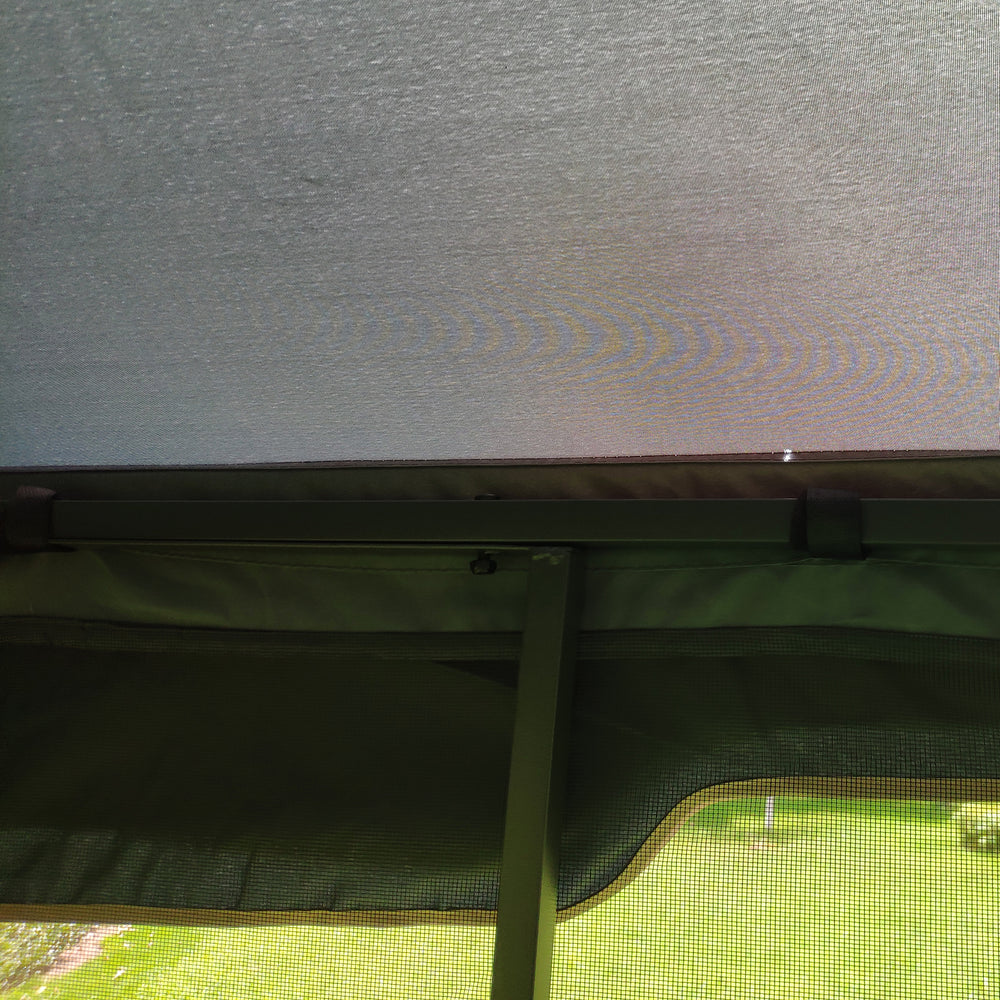 Cozy Outdoor Gazebo Canopy with Bug Screen