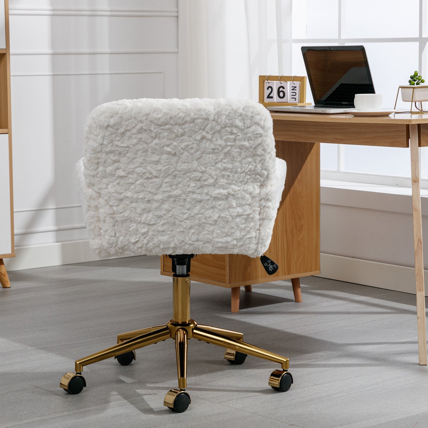 Cozy Luxe Home Office Chair