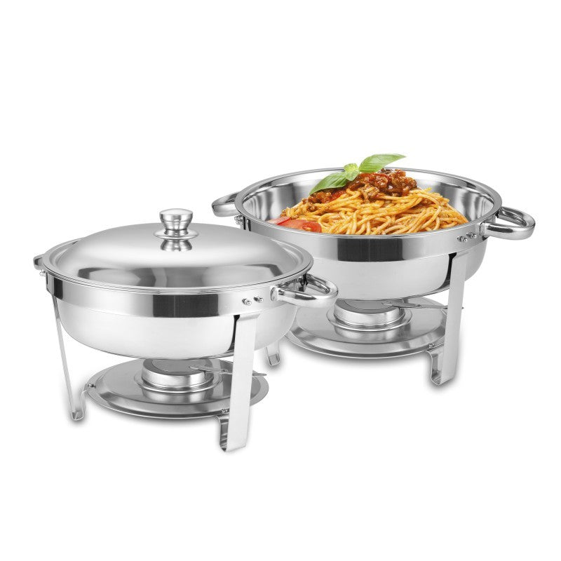 Versatile Round Buffet Serving Set