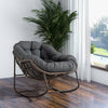 Cozy Rocking Rattan Chair