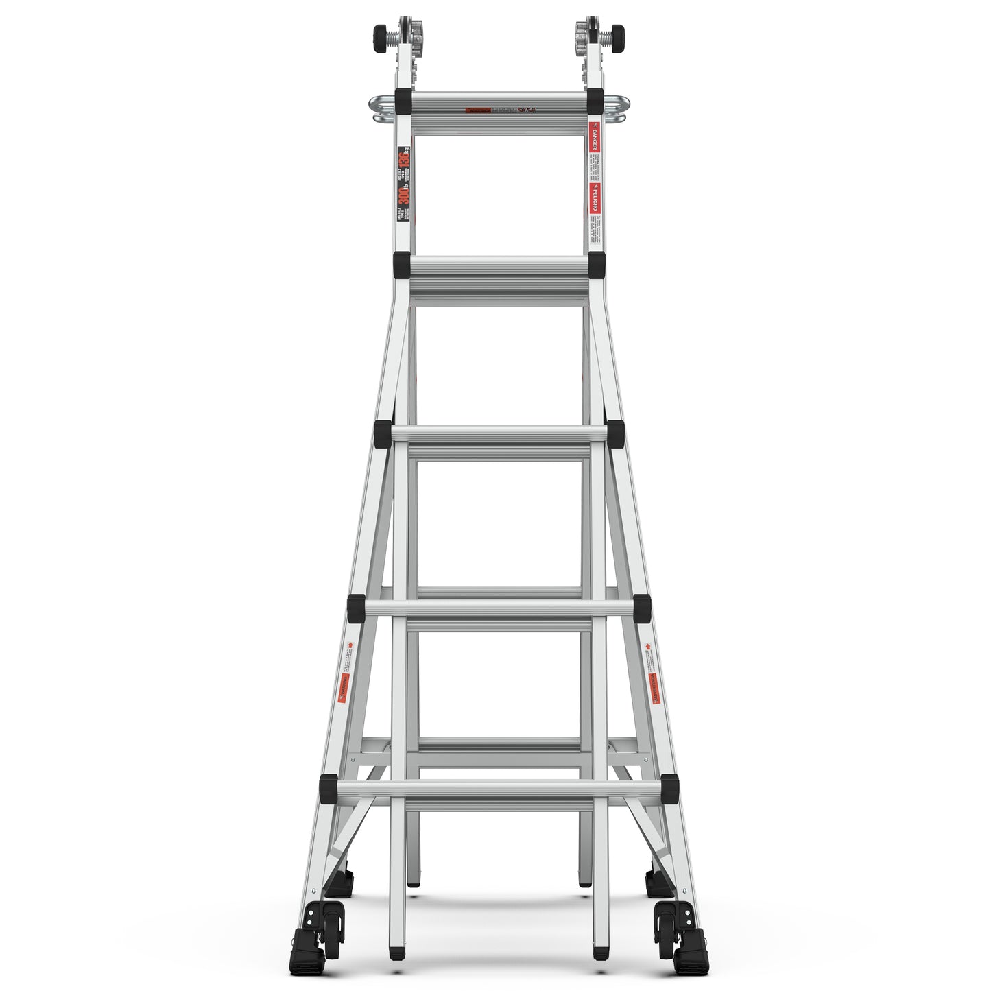 Versatile Wheels-Up Ladder