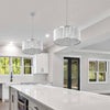 Sparkling Round Crystal Chandelier for Luxurious Living Spaces