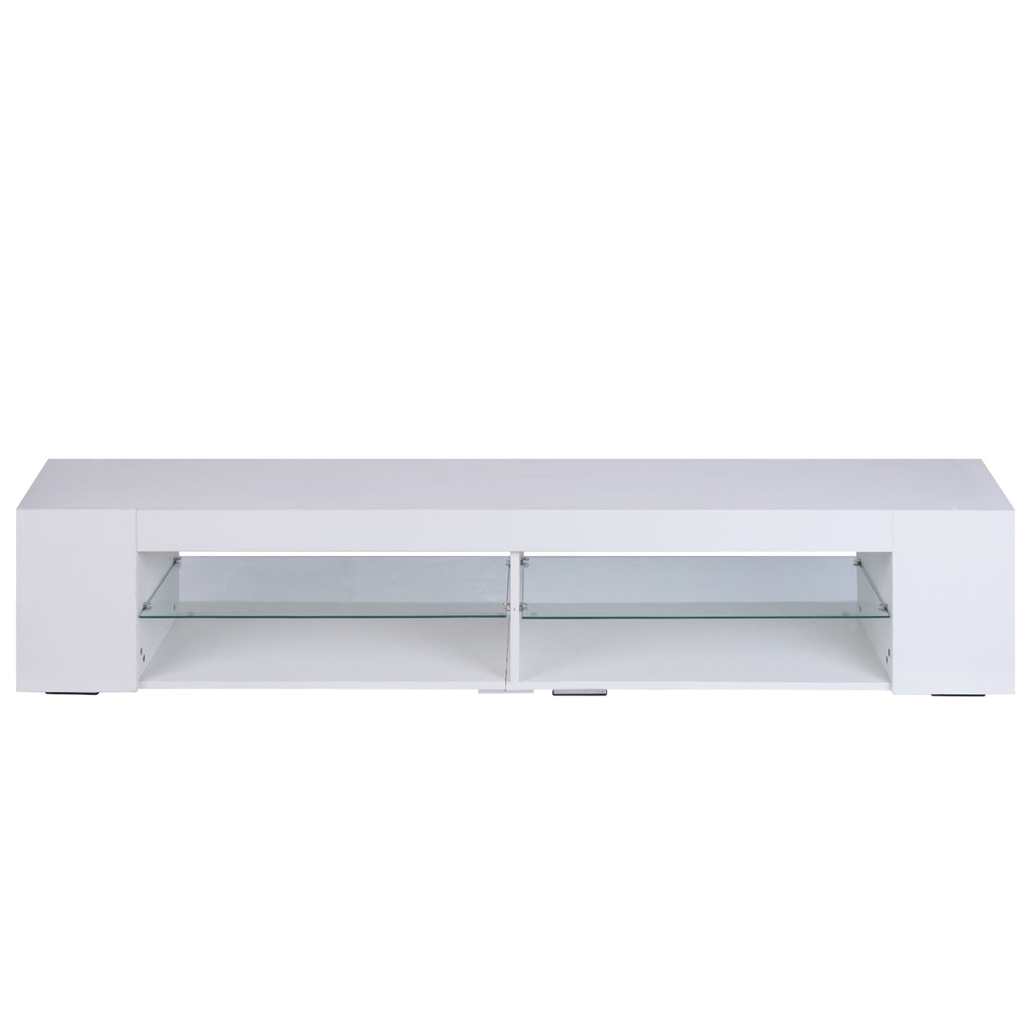 Sleek LED TV Stand with Stylish Storage