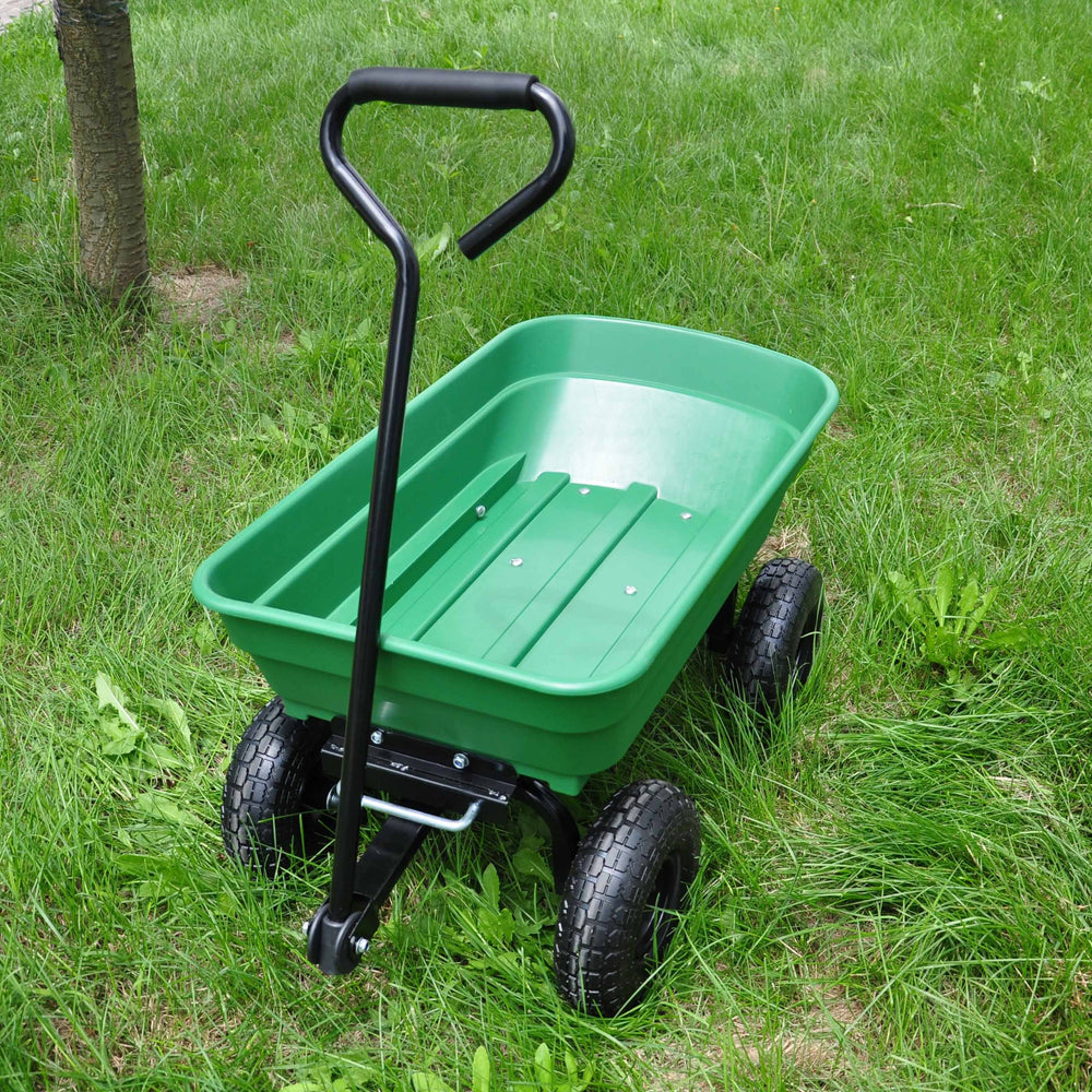 Green Glide Garden Dump Truck