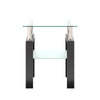 Chic Tempered Glass Coffee Table