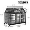 Ultimate Heavy Duty Dog Crate with Lockable Wheels