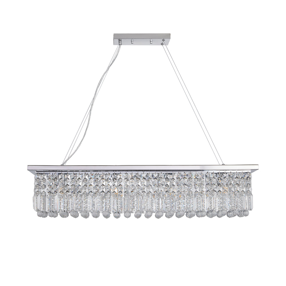 Elegant Raindrop Chandelier for Dining & Kitchen